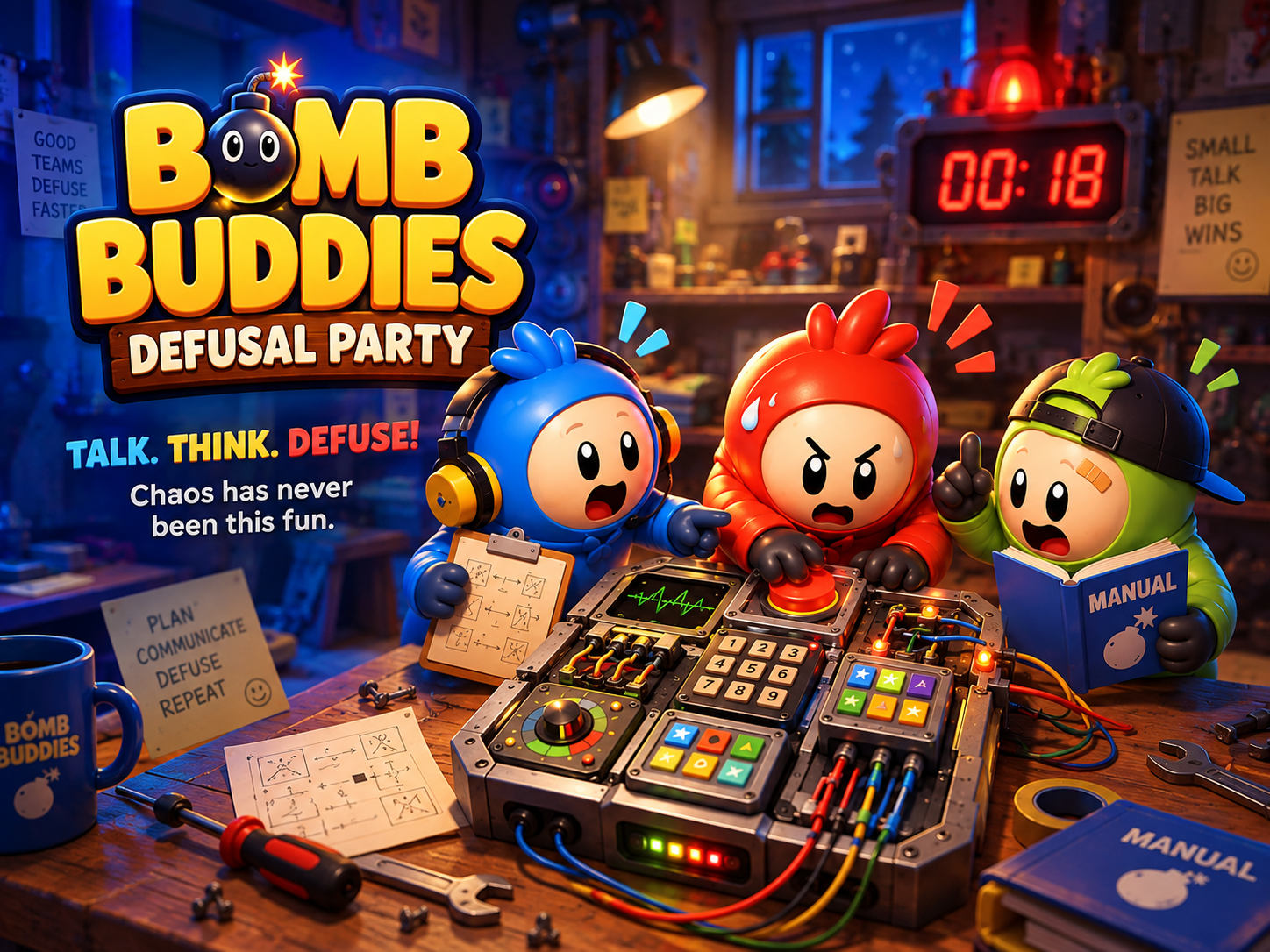 Bomb Buddies — Defusal Party game