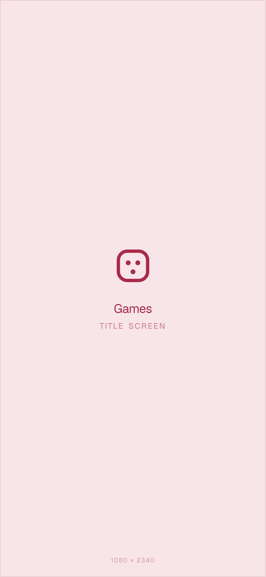 Podzi game title screen
